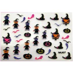 GS-Nails Nail Tattoos Nr.120 Tattoo Sticker Karneval Halloween