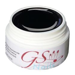 GS-Nails 5ml UV Farbgel Schwarz Made in Germany #A2