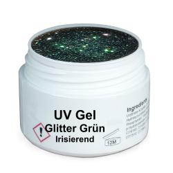 GS-Nails Glitter Grn IrisirendUV Gel 5ml MADE IN GERMANY E4