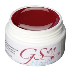 GS-Nails 5ml UV Farbgel dunkel Rot Lila Made in Germany #A5
