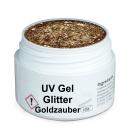 GS-Nails Glitter Goldzauber UV Gel  5ml MADE IN GERMANY  E0