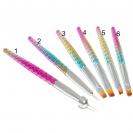 GS-Nails Pinsel Regenbogenfarben Fineliner Gelpinsel #1