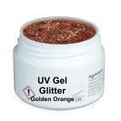 GS-Nails Glitter Golden Orange UV Gel 5ml MADE IN GERMANY E1