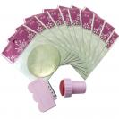 GS-Nails Nail Art Stamping Set Scraper Stempel Schablone 12 tlg